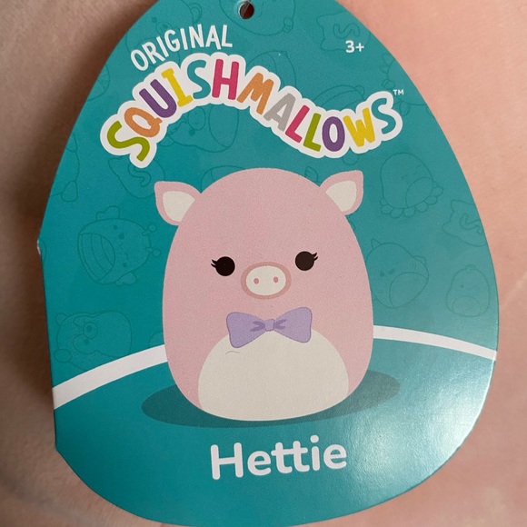 NWT Squishmallow Hettie 14” Pig - Picture 3 of 4